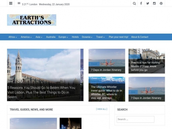 earthsattractions.com