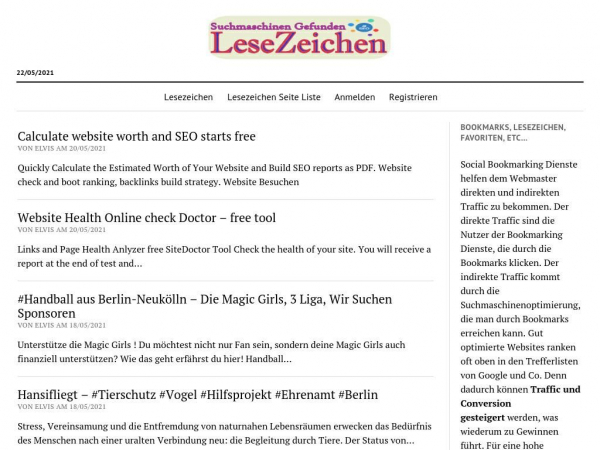 lesezeichen-bookmarking.de